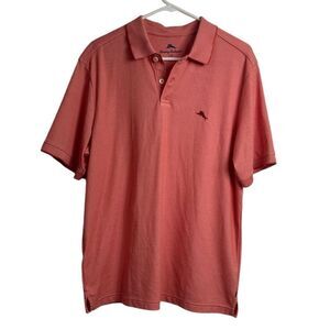 Tommy Bahama Men's Classic Fit, Short Sleeve Polo Size L